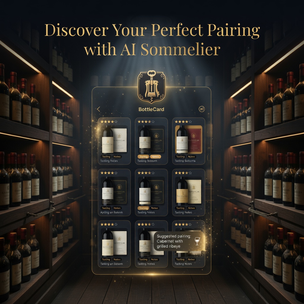 BottleCard App Preview